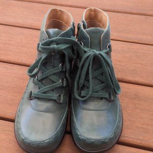 Ziera Alexa green ankle boot size 38 (US 8)